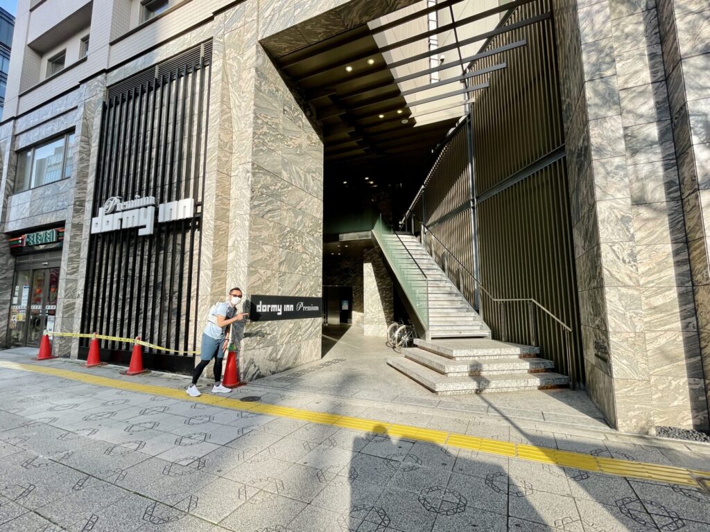 山手線徒歩で一周 ドーミーイン神田