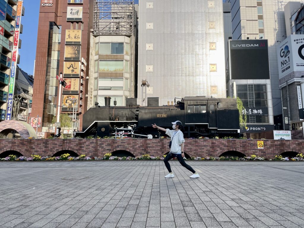 山手線一周　徒歩　新橋