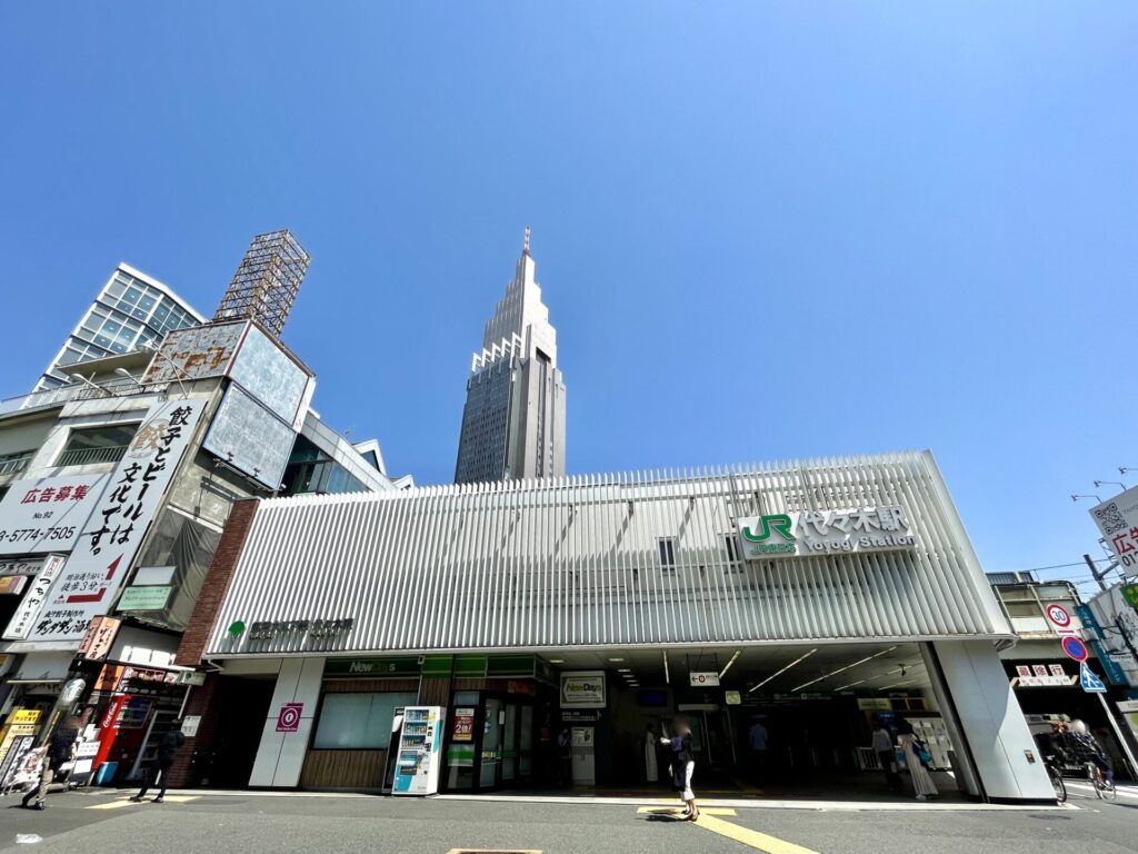 山手線一周　徒歩　代々木駅