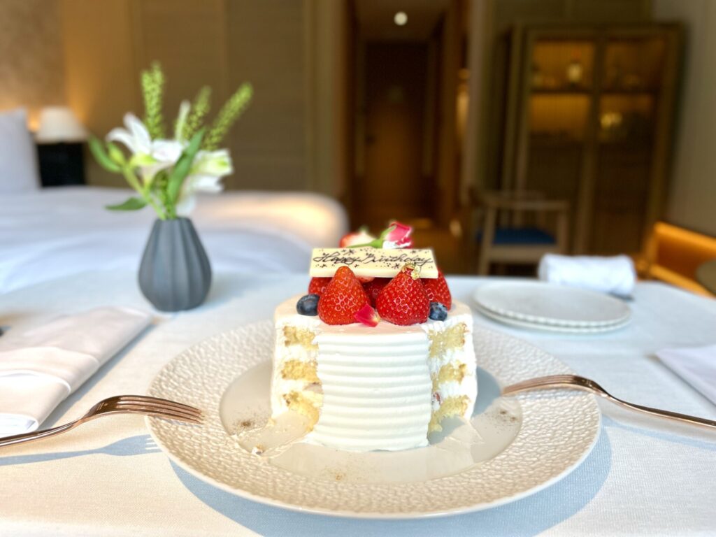 ロク京都 HPCJ特典 バースデーケーキ