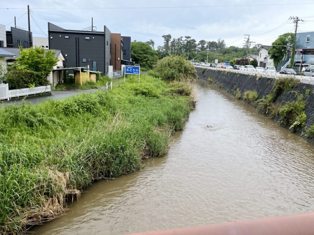 「東京エクストリームウォーク100」ふどう川を通過