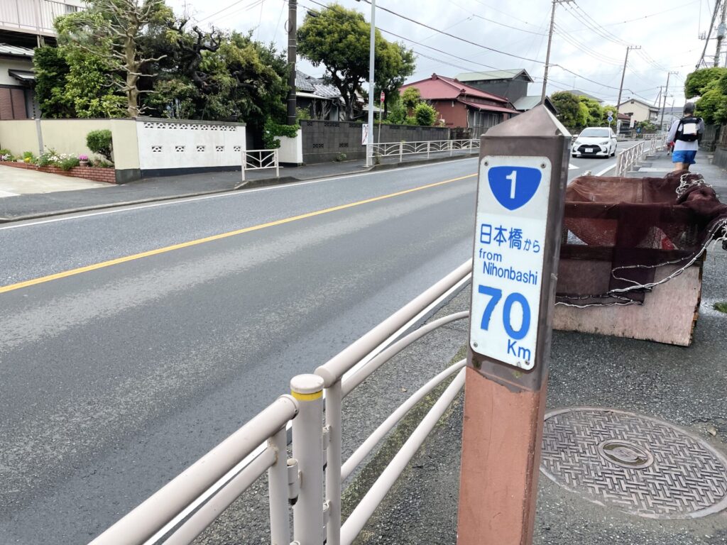 「東京エクストリームウォーク100」日本橋から70km