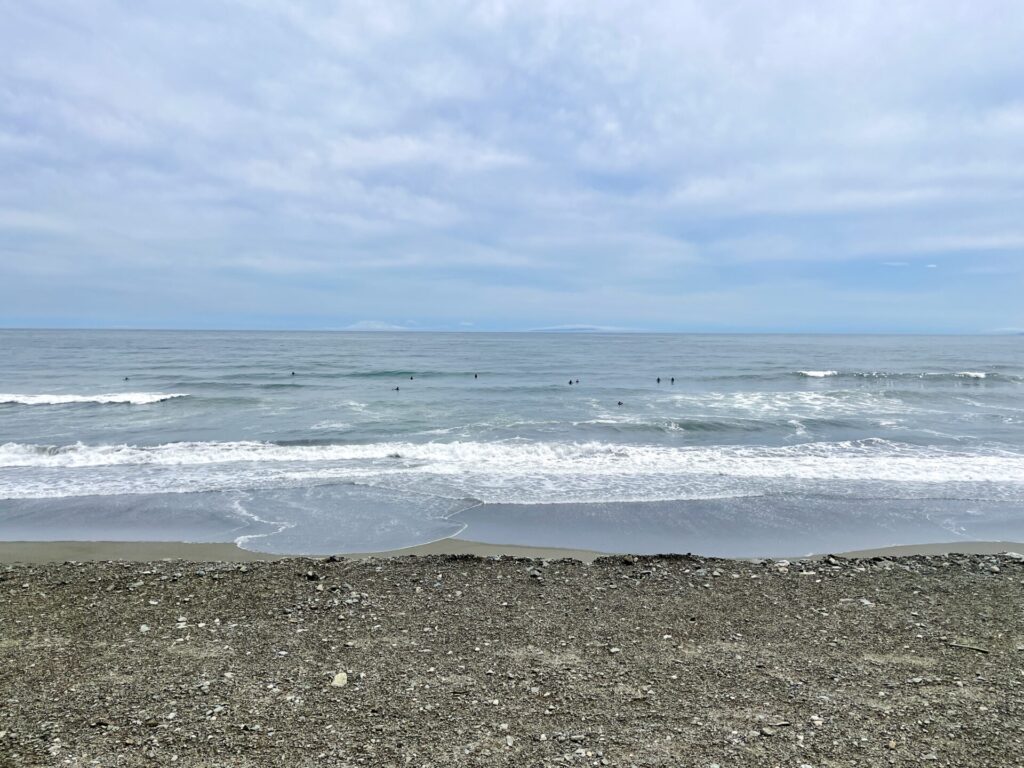 「東京エクストリームウォーク100」茅ヶ崎柳島海岸へ