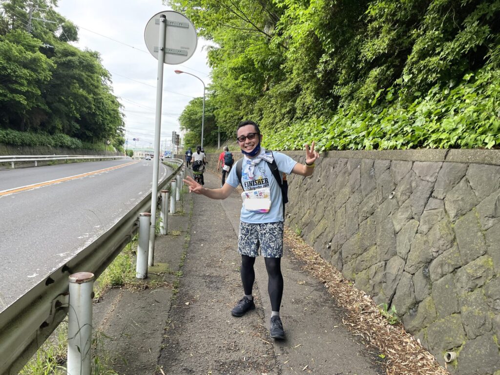 「東京エクストリームウォーク100」箱根駅伝名物 遊行寺の坂