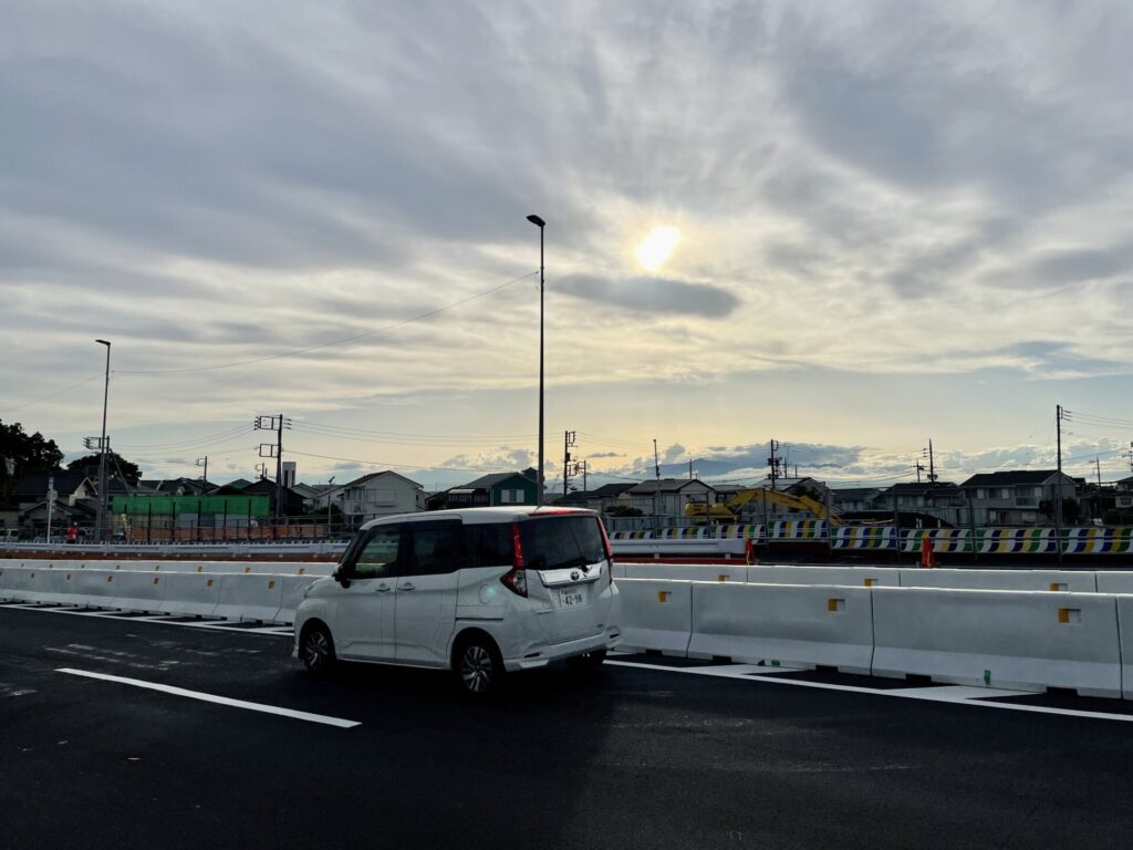 「東京エクストリームウォーク100」夕暮れ時の様子