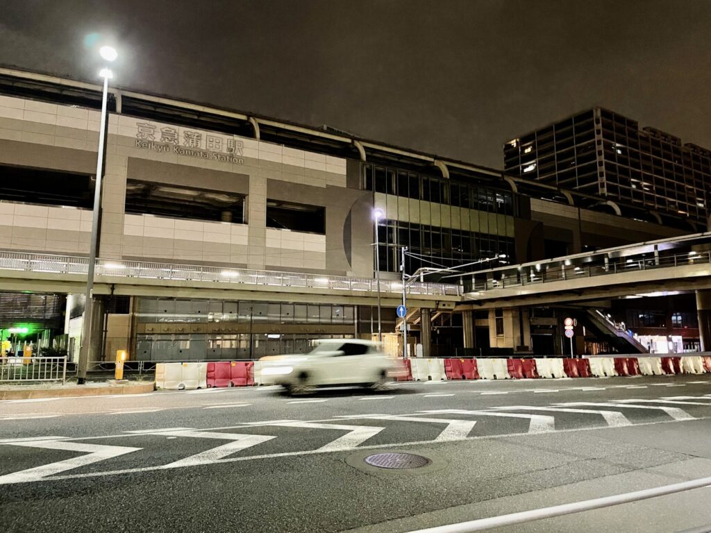 「東京エクストリームウォーク100」京急蒲田駅を通過
