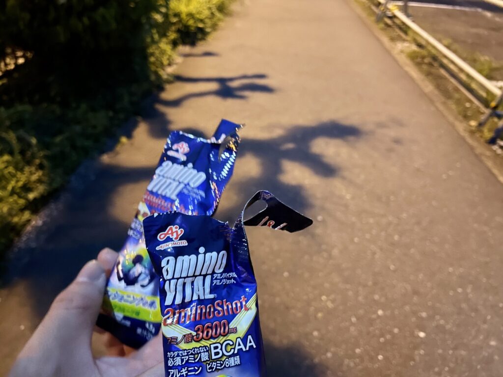 「東京エクストリームウォーク100」アミノバイタルチャージ