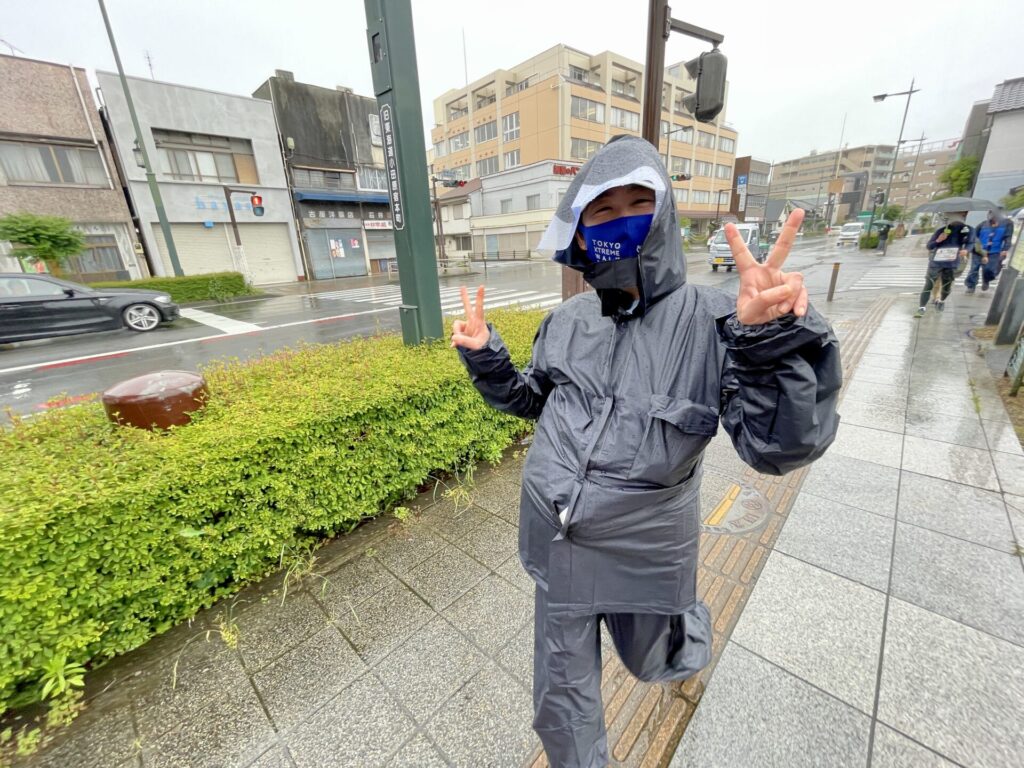 東京エクストリームウォーク100 本町を通過