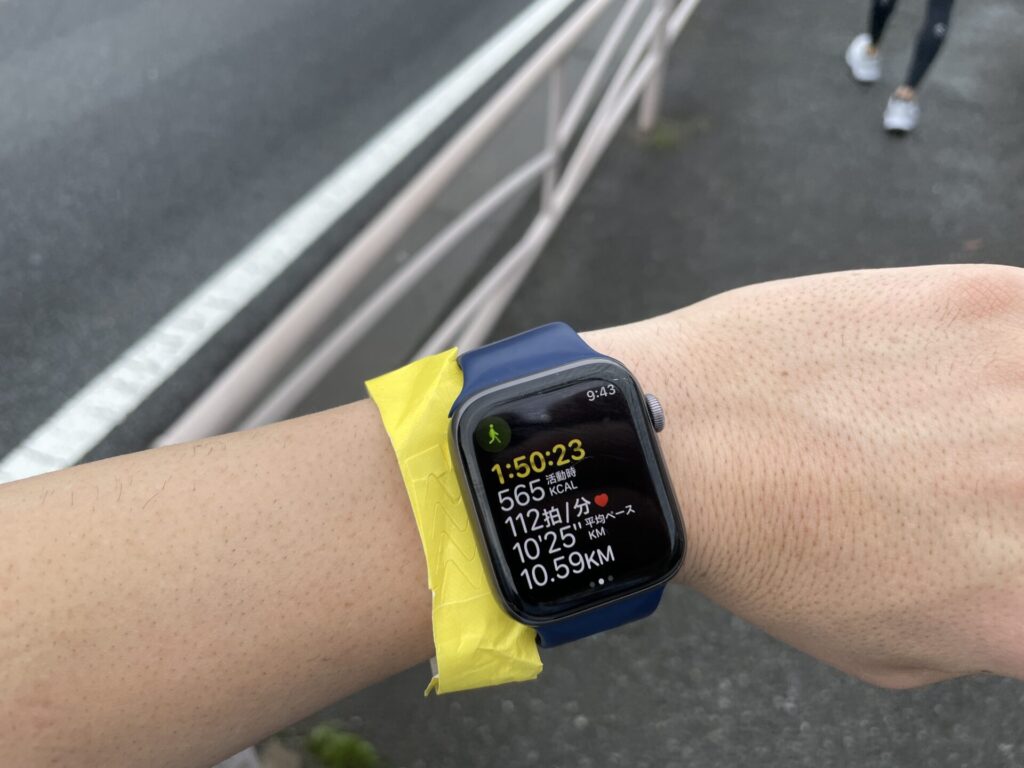 東京エクストリームウォーク100 10km通過