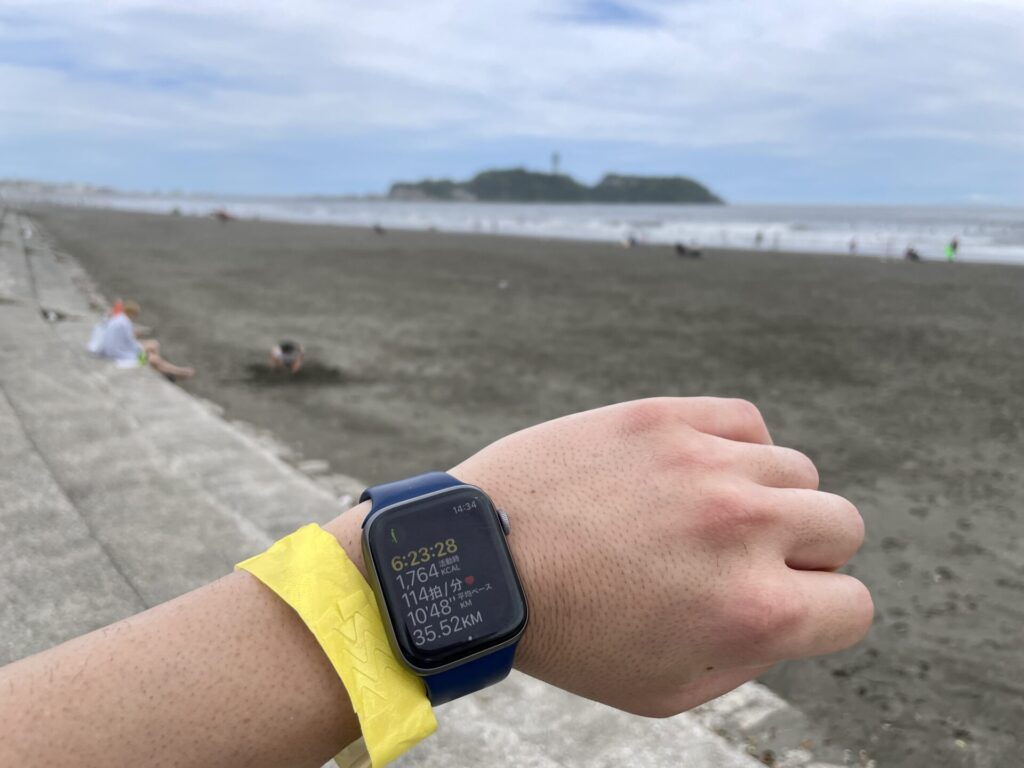 東京エクストリームウォーク100 35km通過