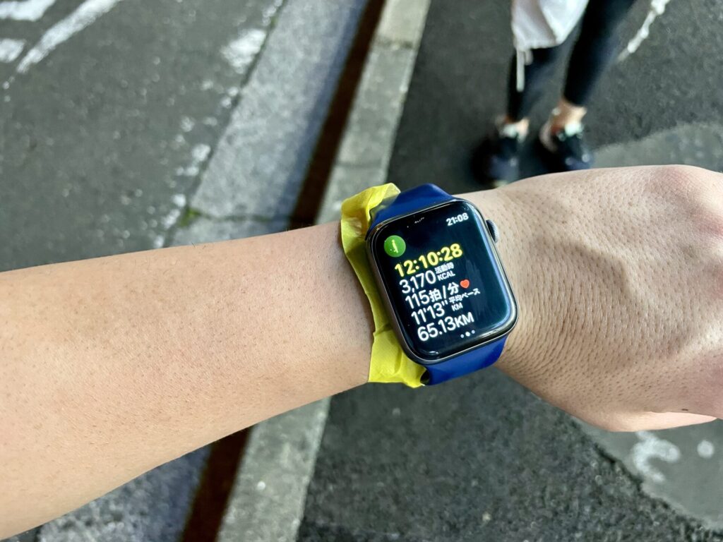 東京エクストリームウォーク100 65km通過