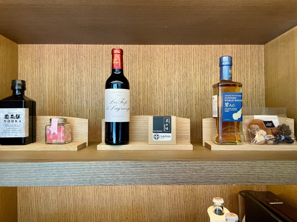 ロク京都 プレミアデラックス お酒とおつまみ