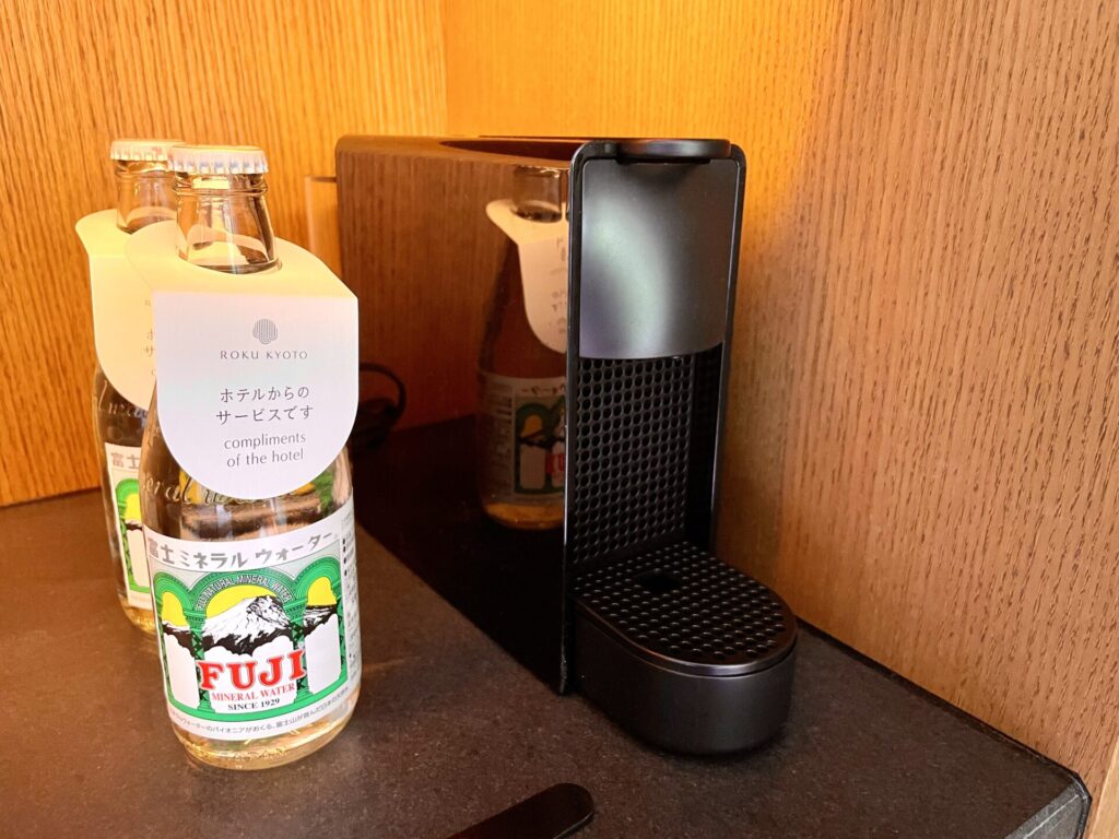 ロク京都 プレミアデラックス お水はFUJI