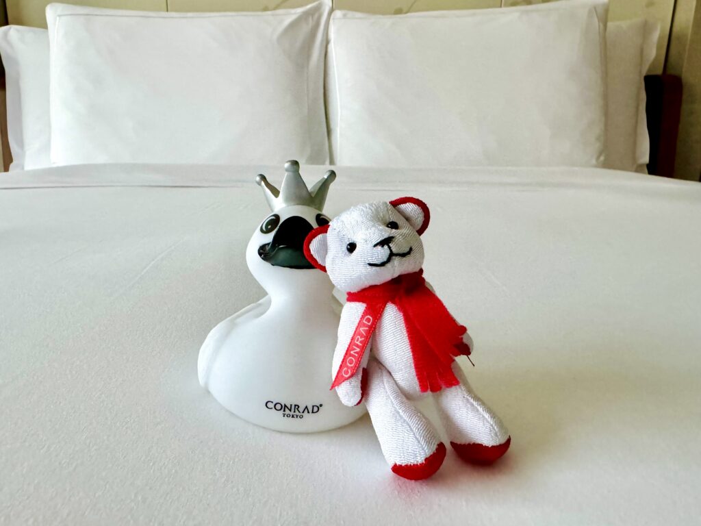 コンラッド東京 ウェルカムギフト