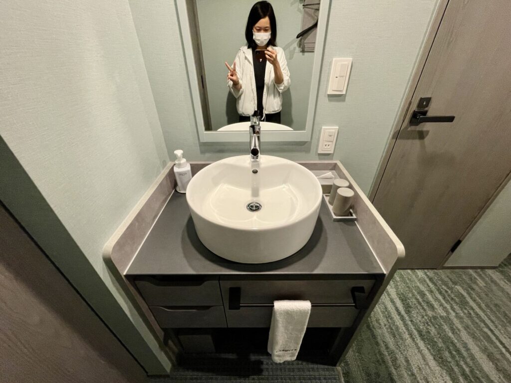 「ラビスタ東京ベイ」客室 洗面台