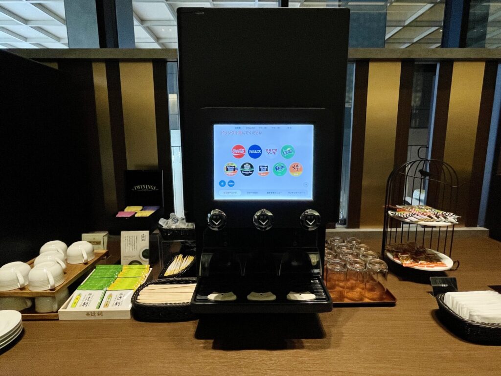 ラビスタ東京ベイ クラブラウンジ ソフトドリンク