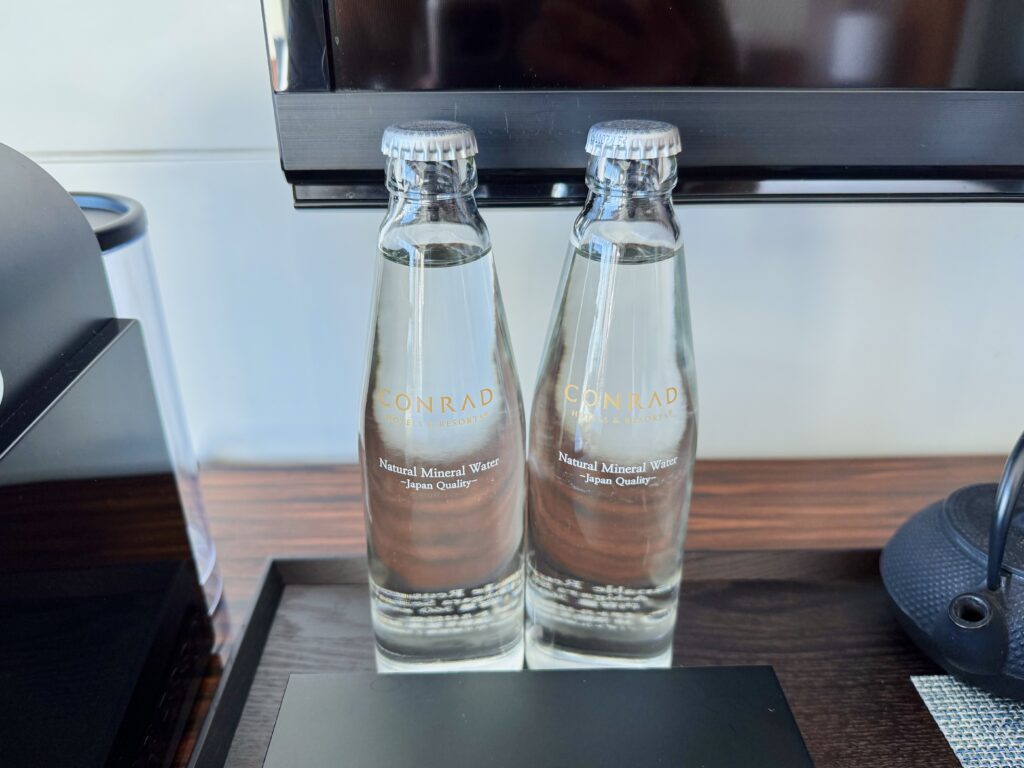 コンラッド東京 ミニバーコーナー