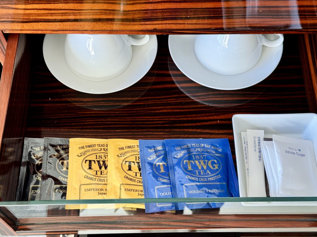 コンラッド東京 ミニバーコーナー