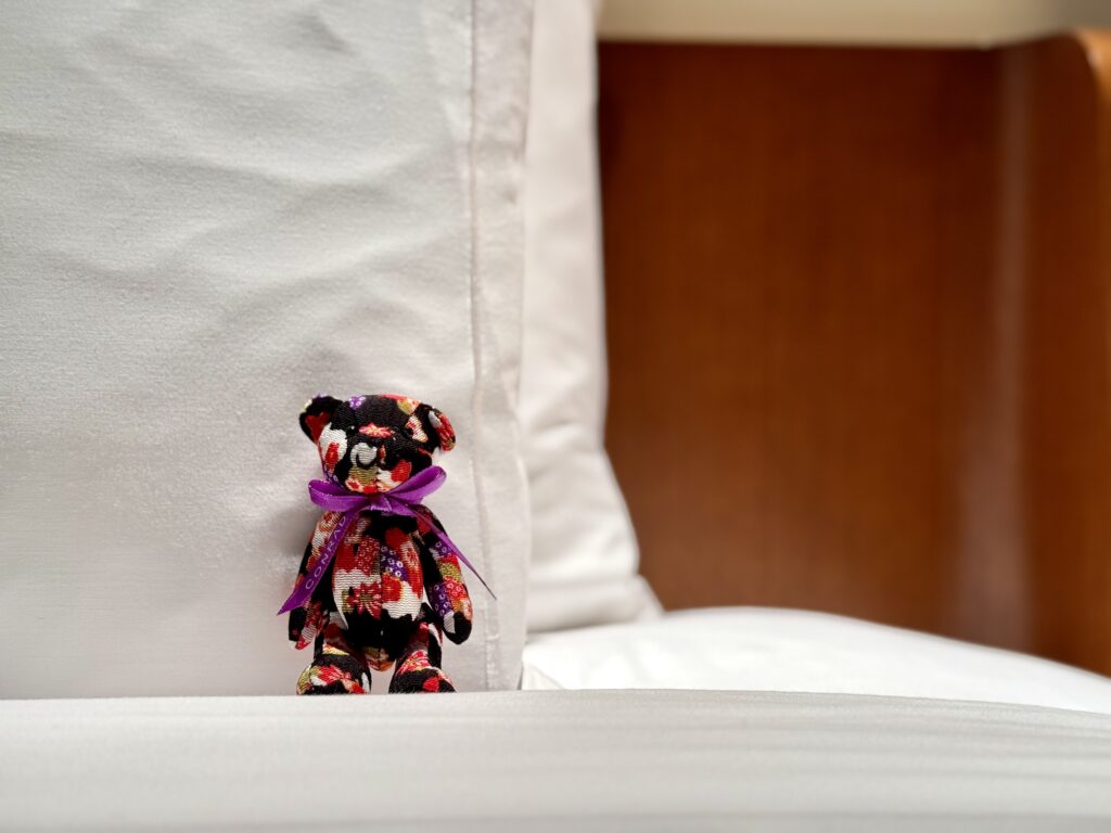 コンラッド東京 ウェルカムギフト コンラッドベア