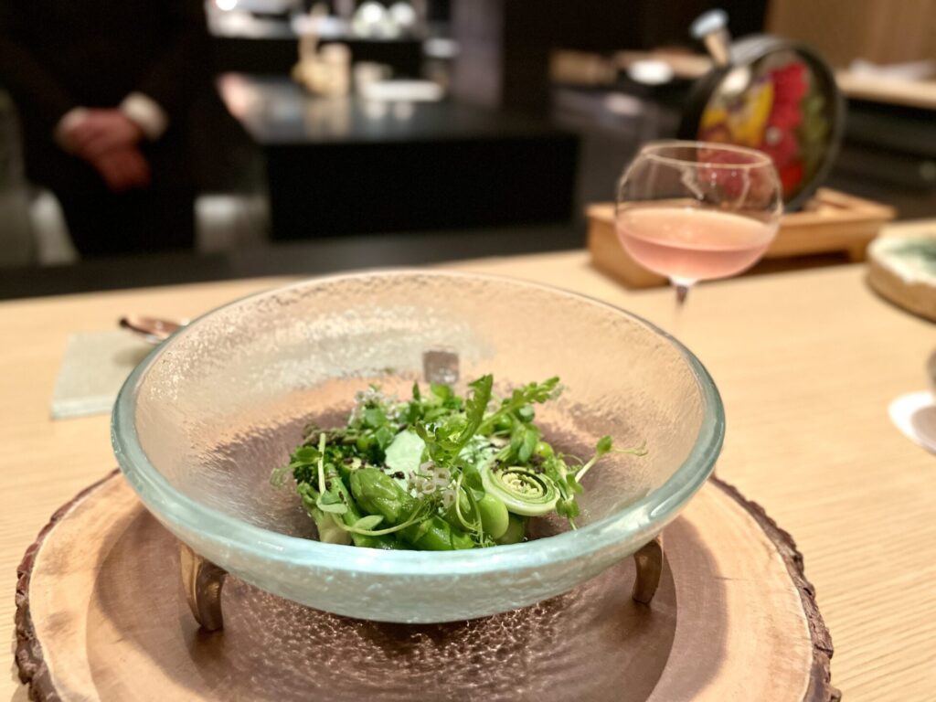 ロク京都 シェフズテーブル 薬草園と花物語