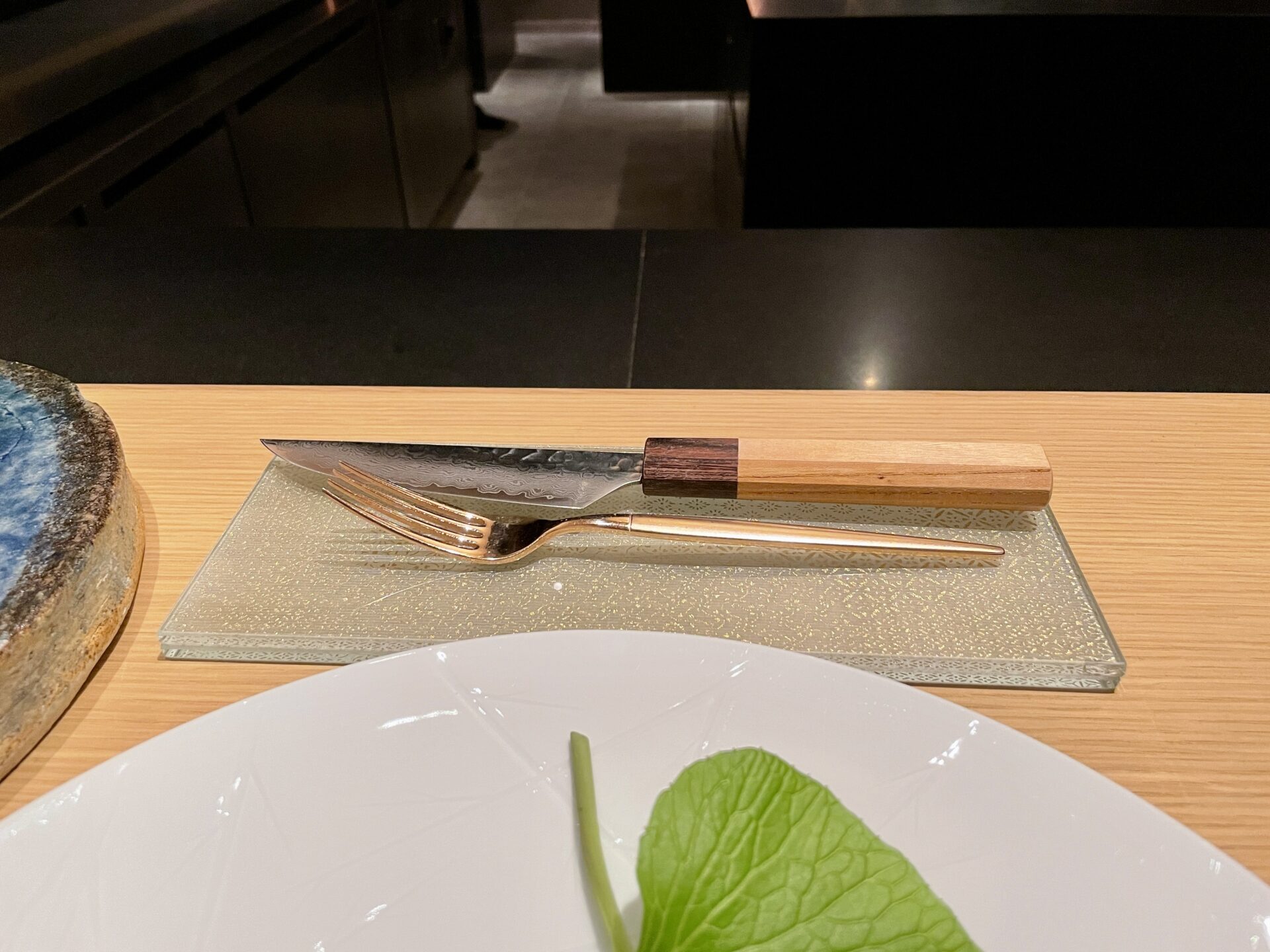 ロク京都 シェフズテーブル ナイフ