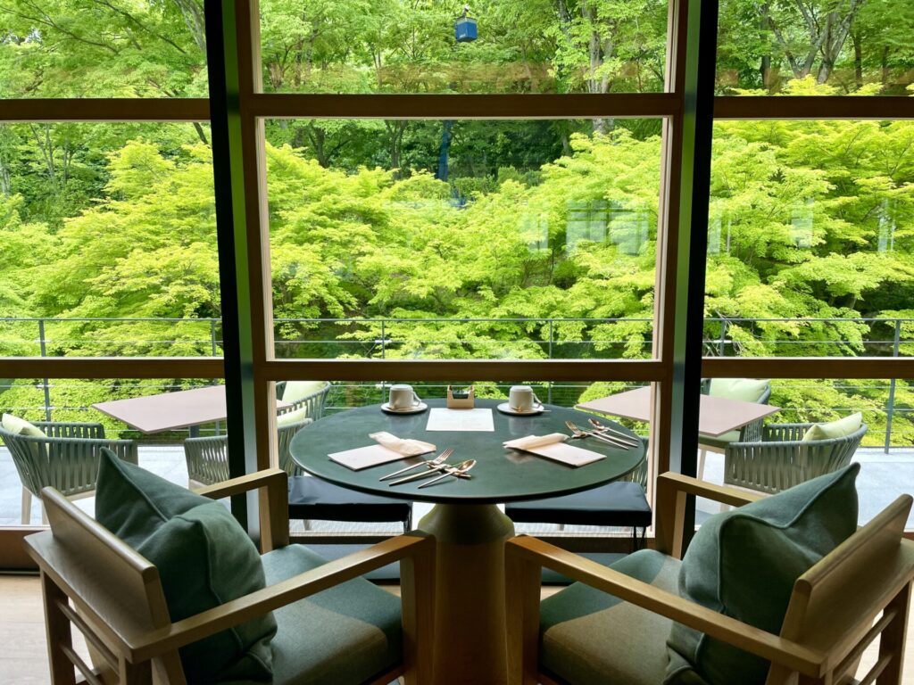 ロク京都 TENJIN Engawaから天神川の眺め