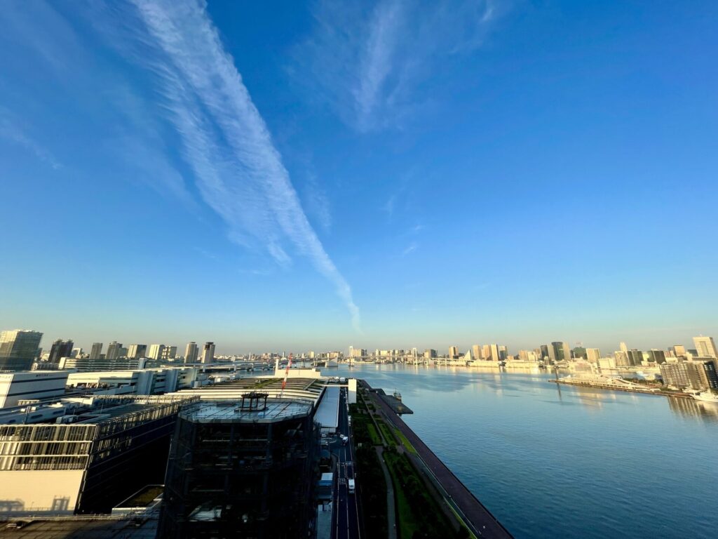 ラビスタ東京ベイ 男湯からの眺望 日中