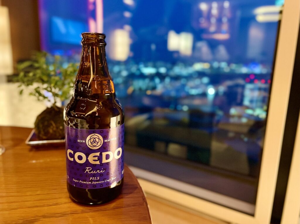 「コンラッド東京」イブニングカクテル(カクテルタイム) コエドビール