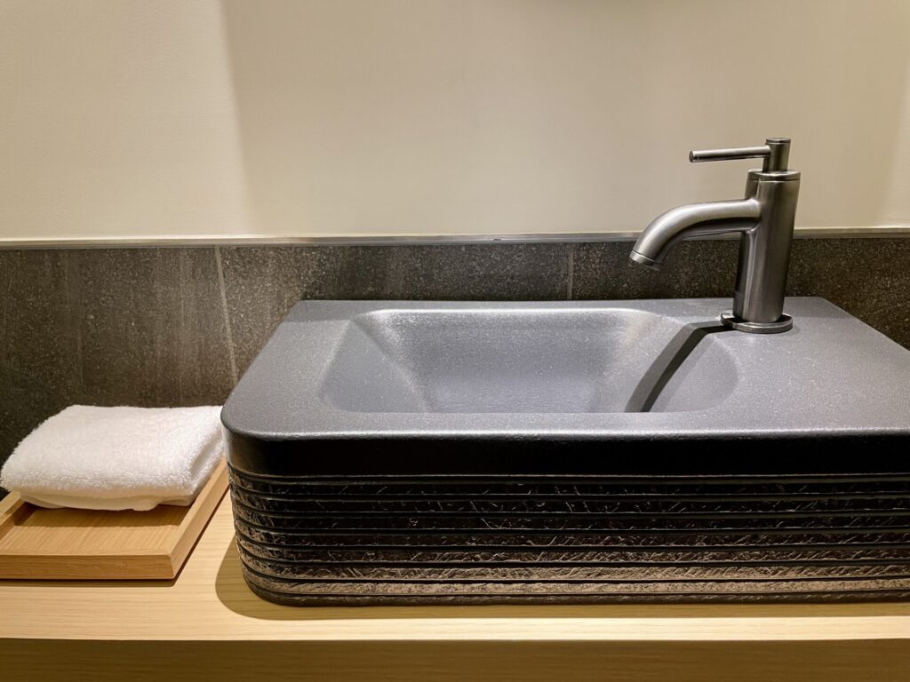 「ロク京都」プレミアデラックス トイレの様子