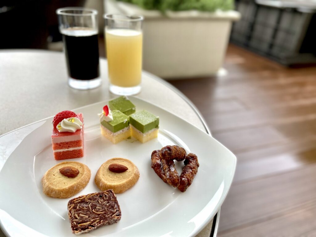 ヒルトンお台場 エグゼクティブラウンジ アフタヌーンティ