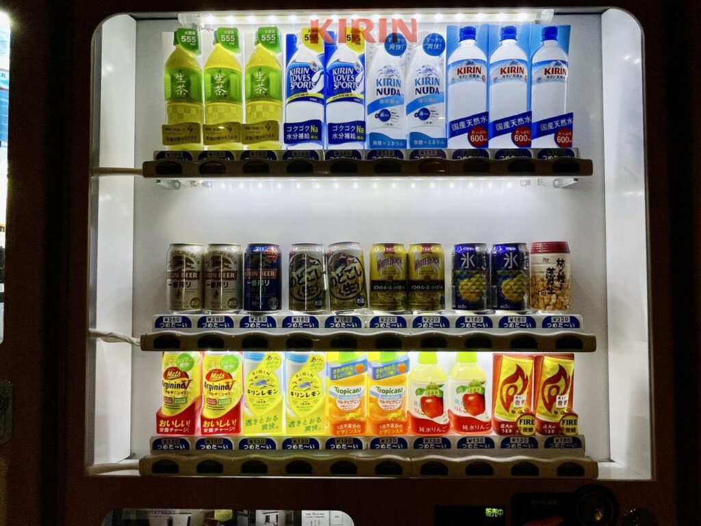 「ドーミーイン広島ANNEX」自動販売機