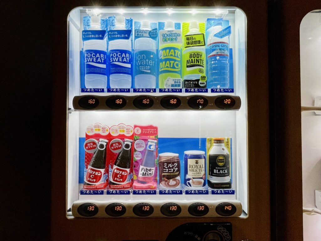 「ドーミーイン広島ANNEX」自動販売機