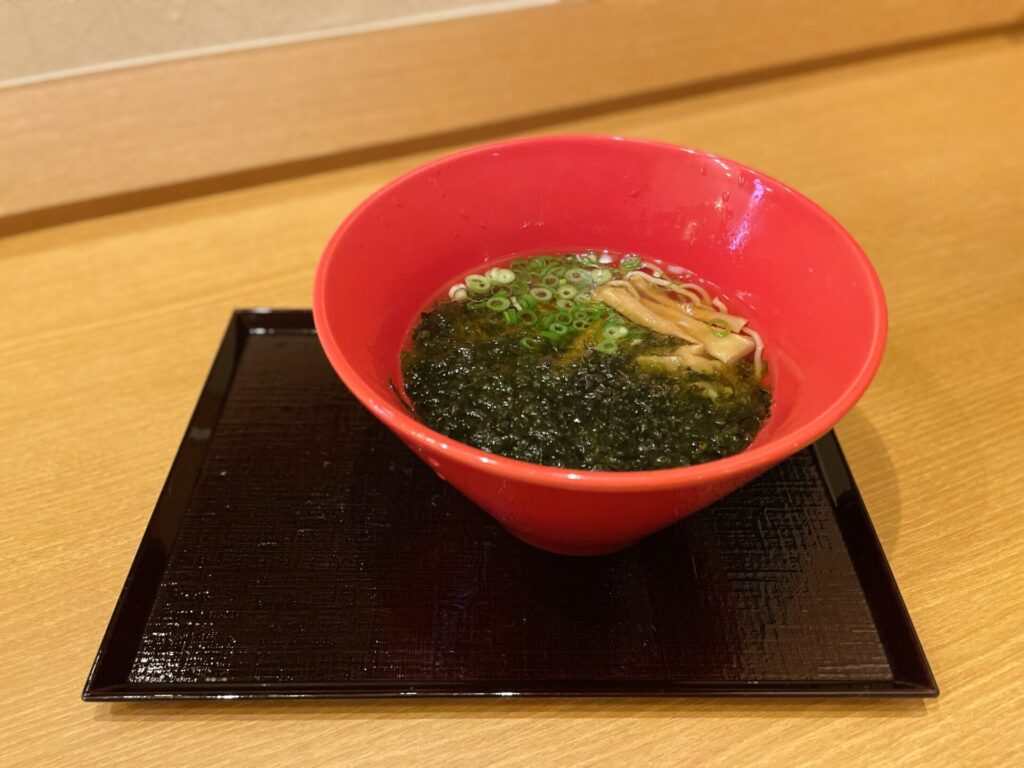 「ドーミーイン広島ANNEX」無料サービス 夜鳴きそば