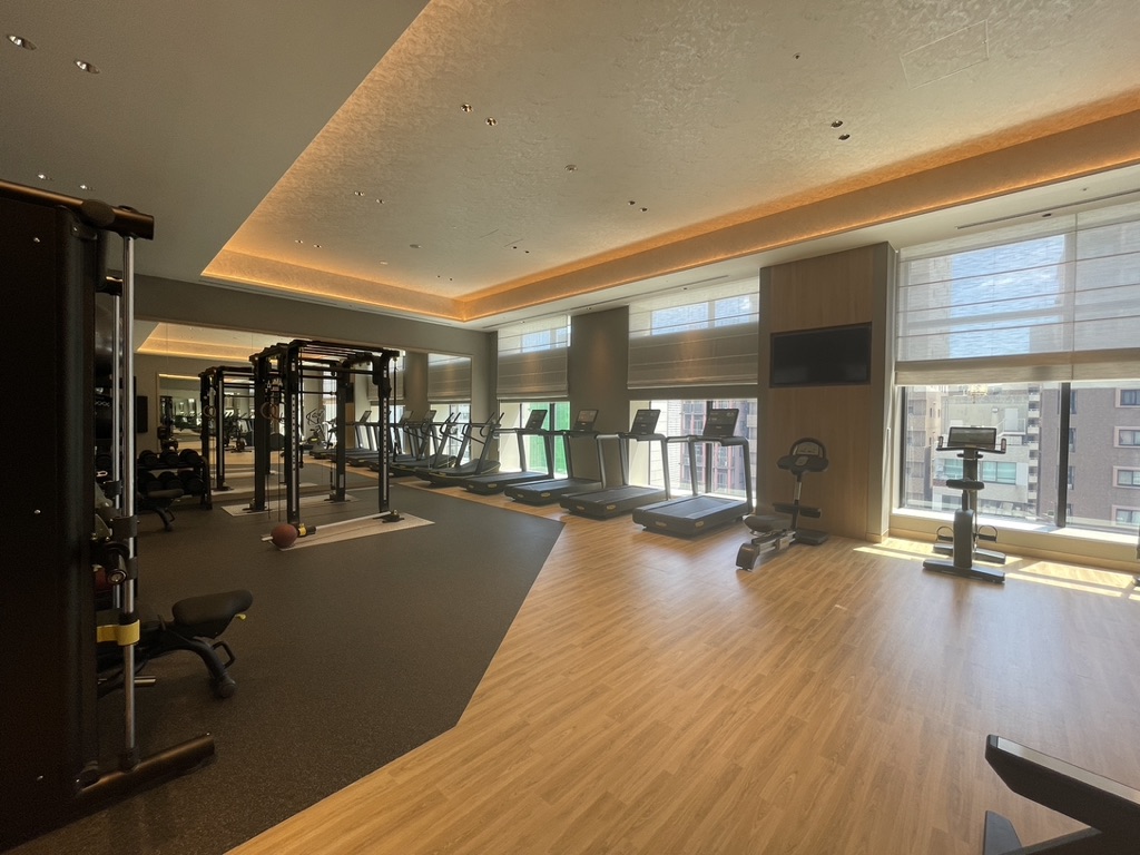 「ヒルトン広島」フィットネスセンター ジムの共有設備
