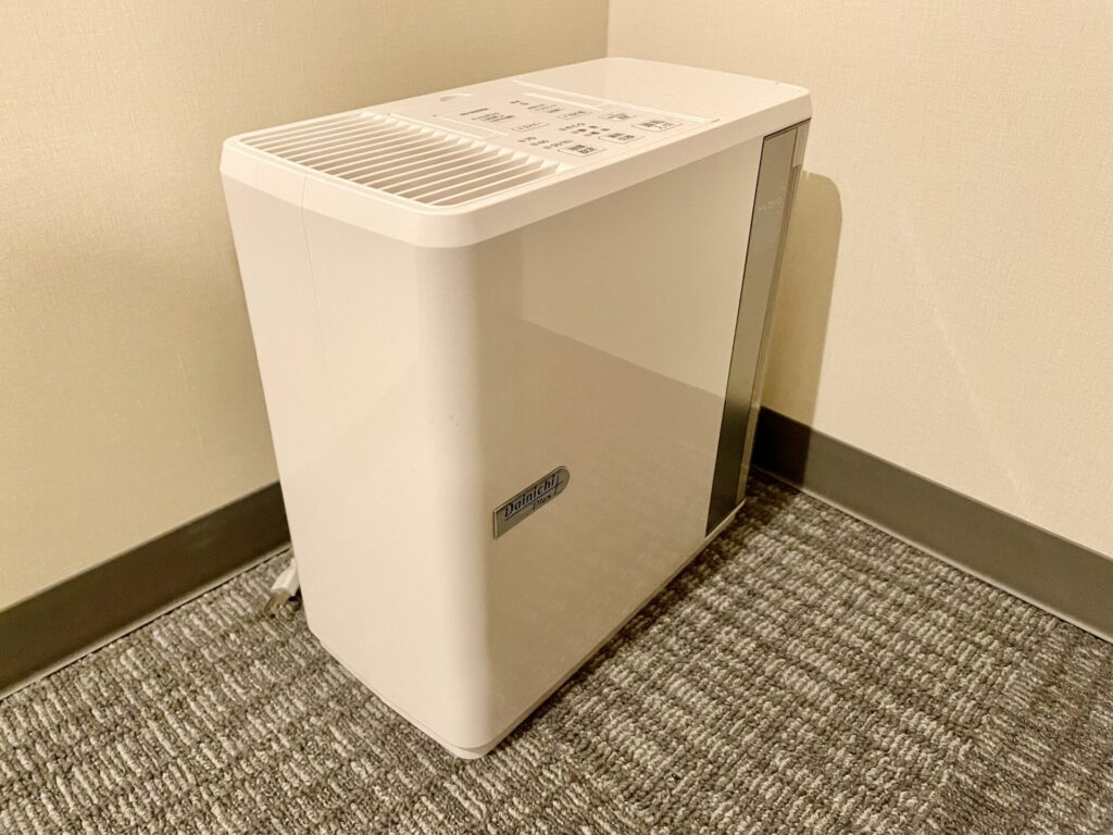 「ドーミーイン広島ANNEX」ダブルルーム客室 空気清浄機