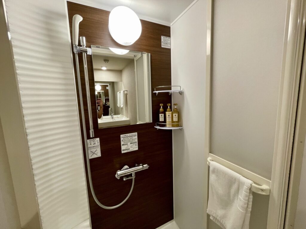 ドーミーイン広島ANNEX シャワールーム