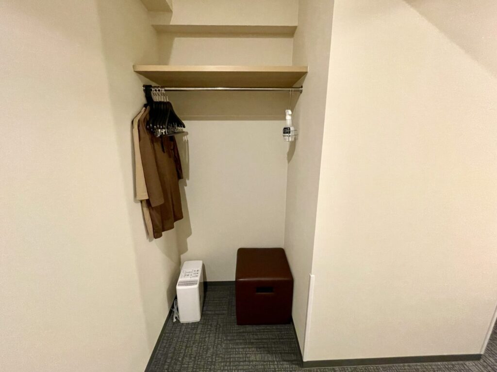 ドーミーイン広島ANNEX キングルーム クローゼット