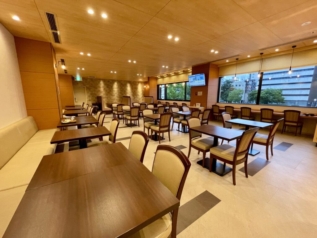 ドーミー広島ANNEX 朝食会場の様子