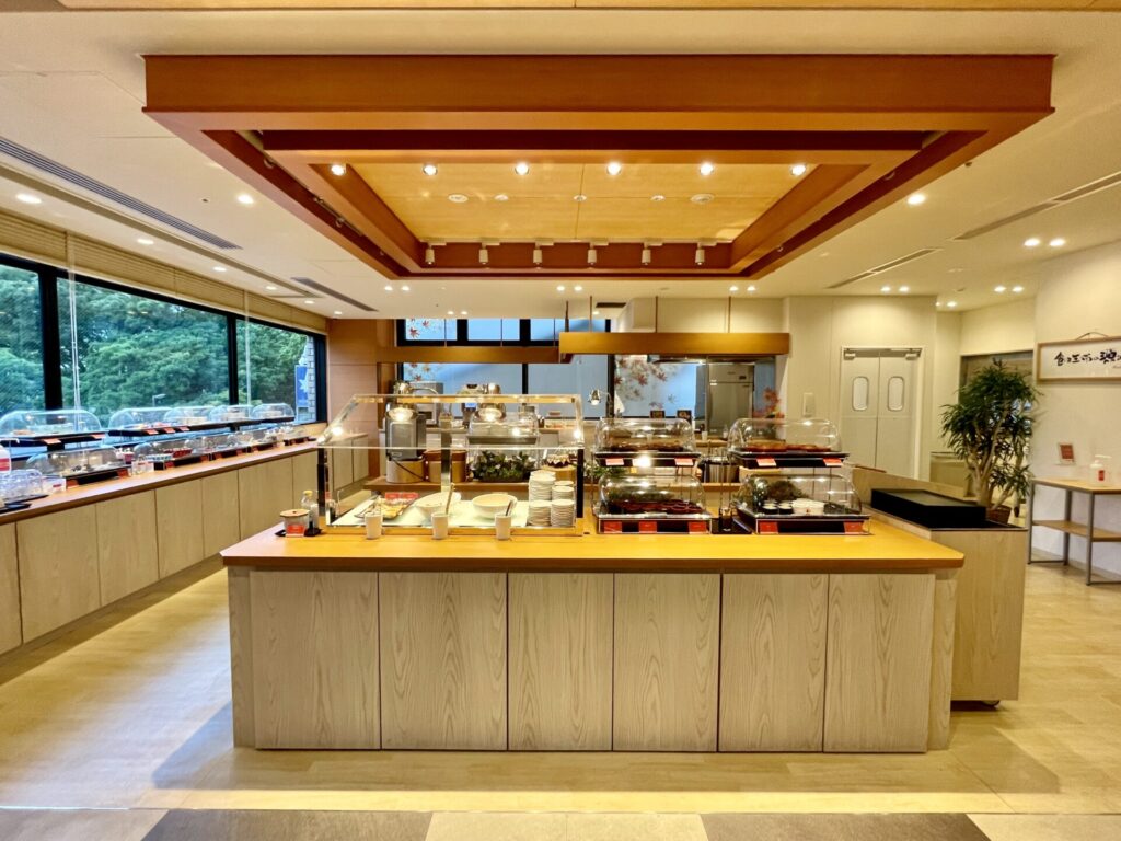 ドーミー広島ANNEX 朝食ブッフェコーナー