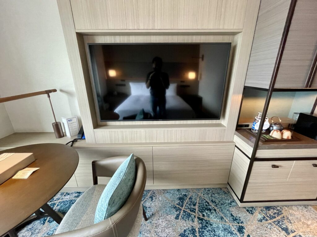 ヒルトン広島 エグゼクティブルーム テレビ