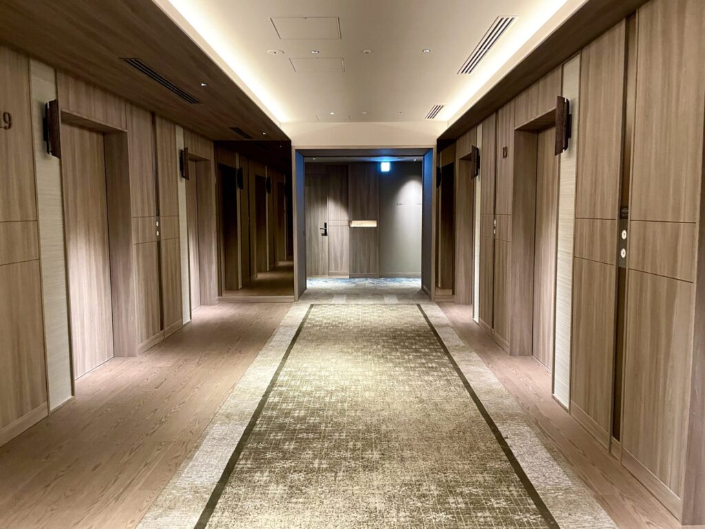 ヒルトン広島 エレベーターホール