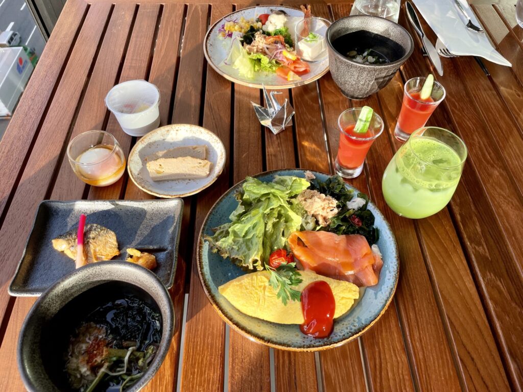 ヒルトン広島 モザイク 朝食で食べたもの