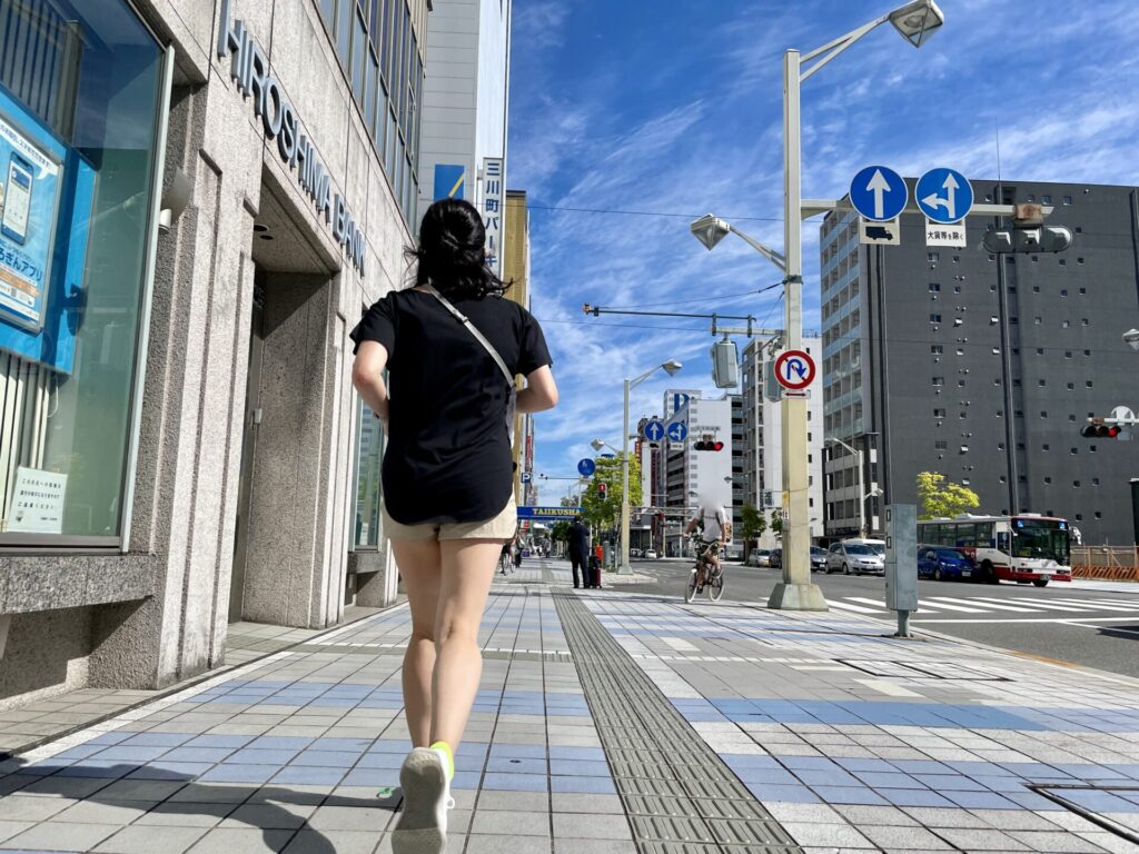 広島 旅ラン 中央通り