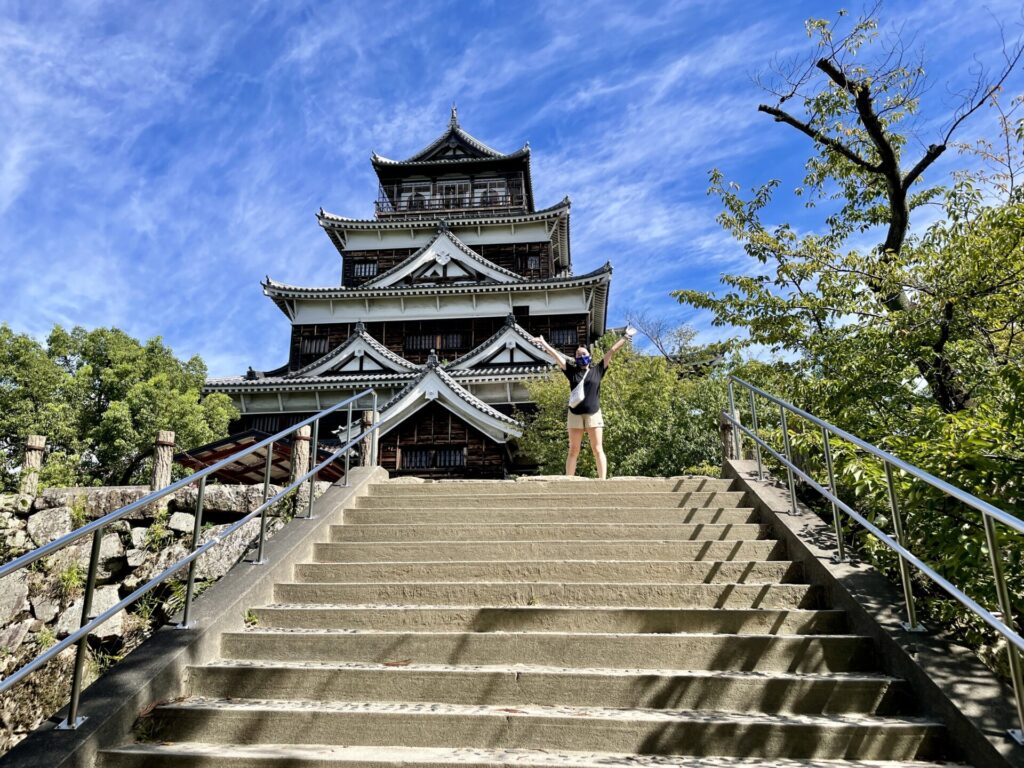 広島 旅ラン 広島城天守閣