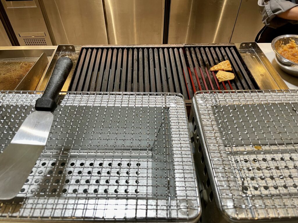 ヒルトン広島 朝食の焼き魚