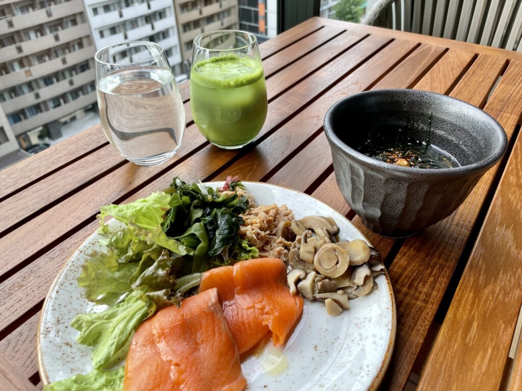 ヒルトン広島 朝食で食べたもの