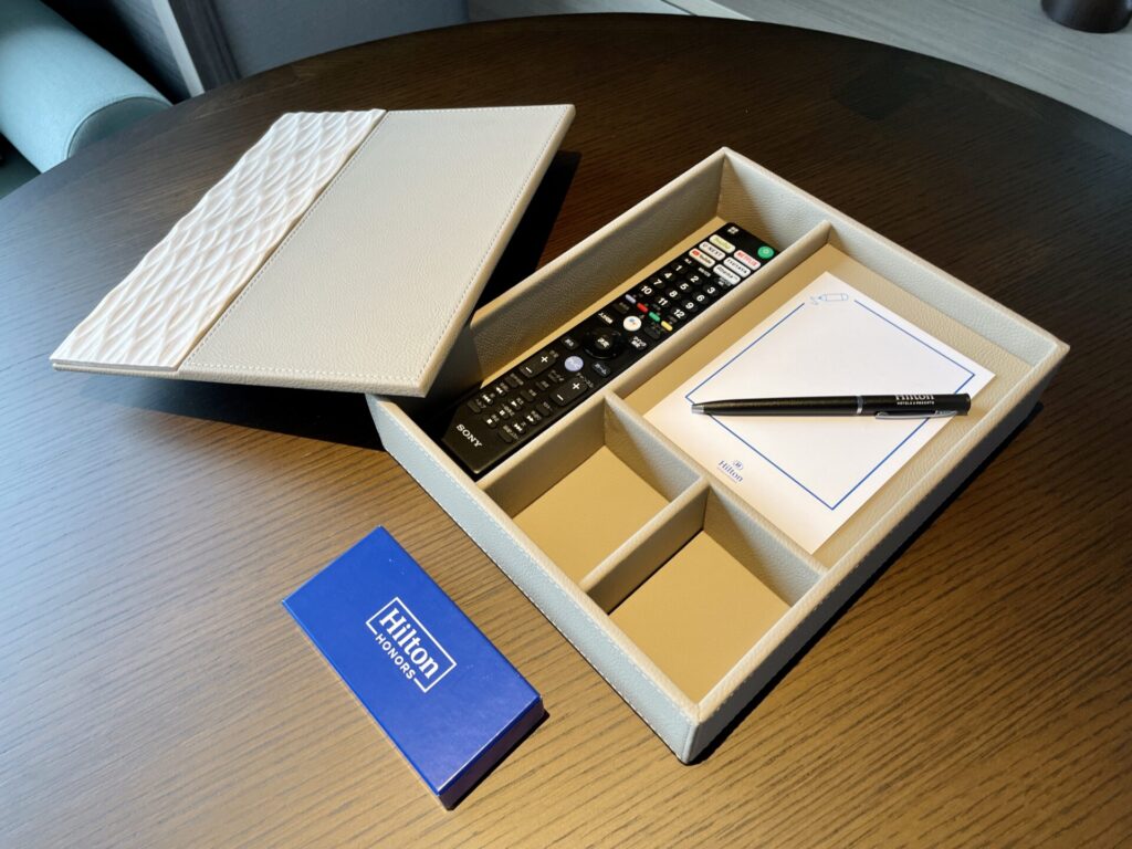 「ヒルトン広島」エグゼクティブルーム 備品