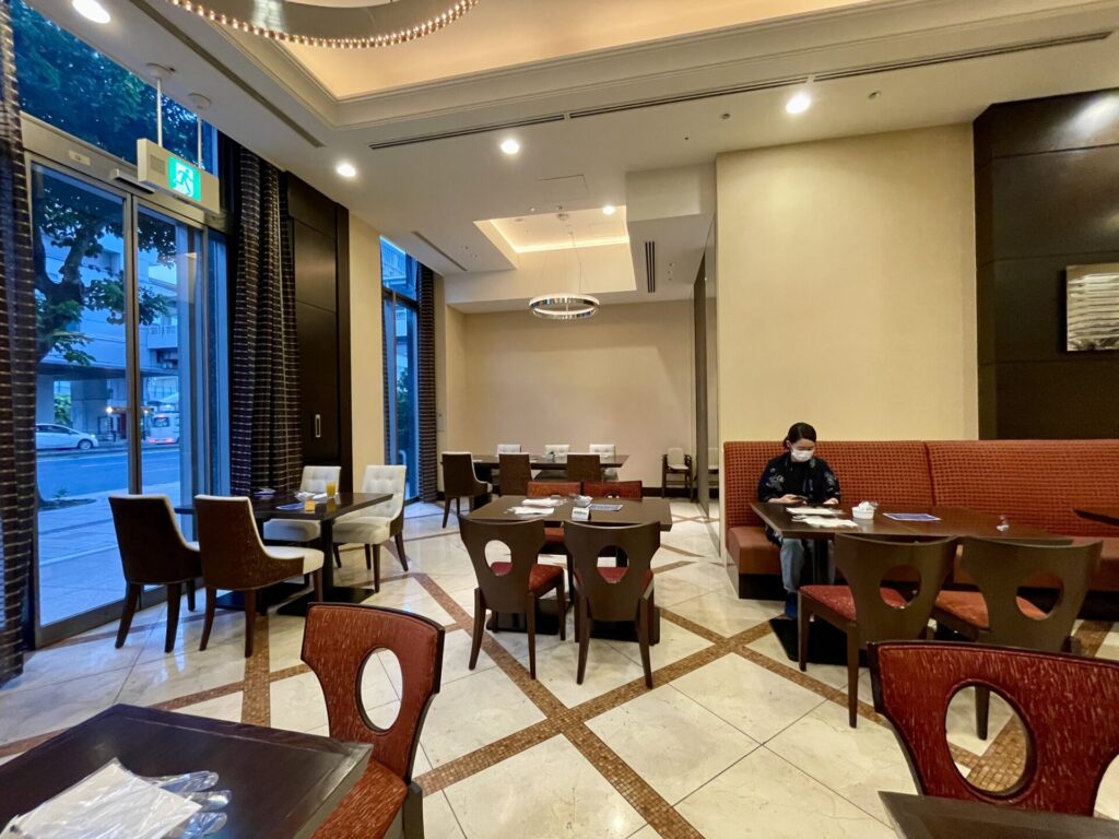 ダブルツリーヒルトン那覇 朝食会場