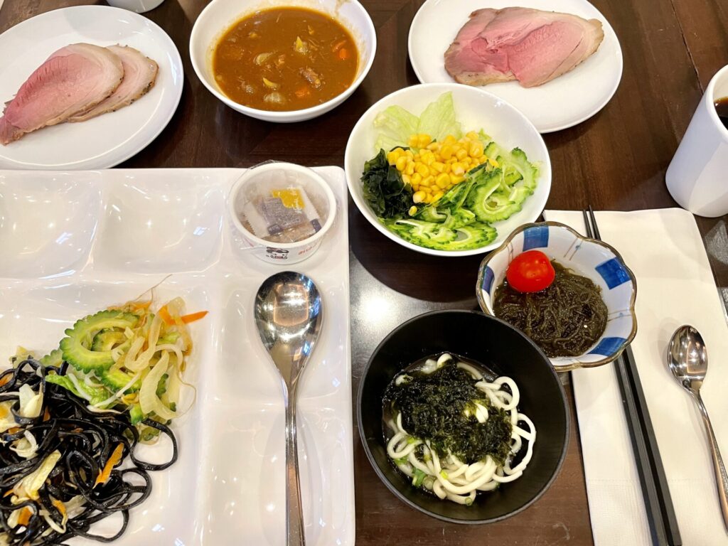 ダブルツリーヒルトン那覇 朝食で食べたもの