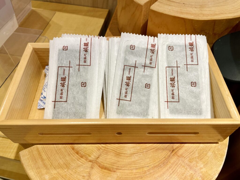 「ドーミーイン広島ANNEX」朝食 ロゴ入り海苔